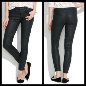 Madewell waxed coated Jean's size 26